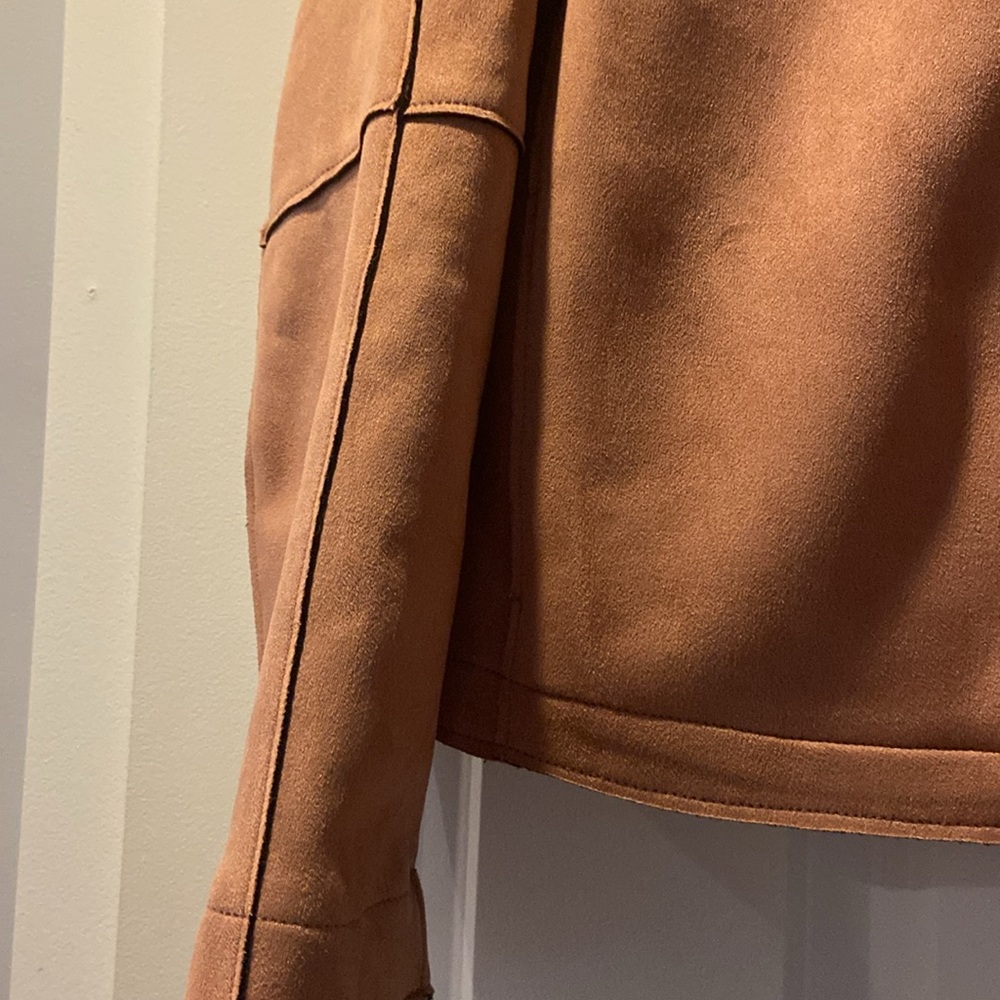 Suede coat - Picture 3 of 4
